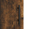 vidaXL - Dressoir - 69,5x34x90 - cm - bewerkt - hout - gerookt - eikenkleurig