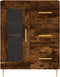 vidaXL - Dressoir - 69,5x34x90 - cm - bewerkt - hout - gerookt - eikenkleurig