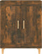 vidaXL - Dressoir - 69,5x34x90 - cm - bewerkt - hout - gerookt - eikenkleurig