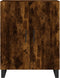 vidaXL - Dressoir - 69,5x34x90 - cm - bewerkt - hout - gerookt - eikenkleurig