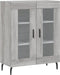 vidaXL - Dressoir - 69,5x34x90 - cm - bewerkt - hout - grijs - sonoma - eikenkleurig