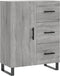 vidaXL - Dressoir - 69,5x34x90 - cm - bewerkt - hout - grijs - sonoma - eikenkleurig