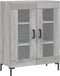 vidaXL - Dressoir - 69,5x34x90 - cm - bewerkt - hout - grijs - sonoma - eikenkleurig