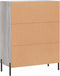 vidaXL - Dressoir - 69,5x34x90 - cm - bewerkt - hout - grijs - sonoma - eikenkleurig