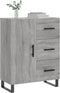 vidaXL - Dressoir - 69,5x34x90 - cm - bewerkt - hout - grijs - sonoma - eikenkleurig