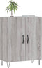 vidaXL - Dressoir - 69,5x34x90 - cm - bewerkt - hout - grijs - sonoma - eikenkleurig