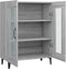 vidaXL - Dressoir - 69,5x34x90 - cm - bewerkt - hout - grijs - sonoma - eikenkleurig