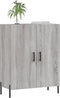 vidaXL - Dressoir - 69,5x34x90 - cm - bewerkt - hout - grijs - sonoma - eikenkleurig