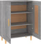 vidaXL - Dressoir - 69,5x34x90 - cm - bewerkt - hout - grijs - sonoma - eikenkleurig
