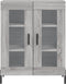 vidaXL - Dressoir - 69,5x34x90 - cm - bewerkt - hout - grijs - sonoma - eikenkleurig