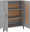 vidaXL - Dressoir - 69,5x34x90 - cm - bewerkt - hout - grijs - sonoma - eikenkleurig