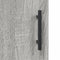 vidaXL - Dressoir - 69,5x34x90 - cm - bewerkt - hout - grijs - sonoma - eikenkleurig