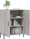 vidaXL - Dressoir - 69,5x34x90 - cm - bewerkt - hout - grijs - sonoma - eikenkleurig