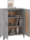 vidaXL - Dressoir - 69,5x34x90 - cm - bewerkt - hout - grijs - sonoma - eikenkleurig