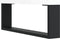 vidaXL - Dressoir - 69,5x34x90 - cm - bewerkt - hout - hoogglans - wit