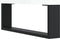 vidaXL - Dressoir - 69,5x34x90 - cm - bewerkt - hout - hoogglans - wit