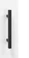 vidaXL - Dressoir - 69,5x34x90 - cm - bewerkt - hout - hoogglans - wit