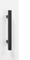 vidaXL - Dressoir - 69,5x34x90 - cm - bewerkt - hout - hoogglans - wit