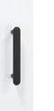 vidaXL - Dressoir - 69,5x34x90 - cm - bewerkt - hout - hoogglans - wit