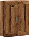 vidaXL - Dressoir - 69,5x34x90 - cm - bewerkt - hout - oud - houtkleurig