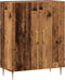 vidaXL - Dressoir - 69,5x34x90 - cm - bewerkt - hout - oud - houtkleurig