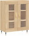 vidaXL - Dressoir - 69,5x34x90 - cm - bewerkt - hout - sonoma - eikenkleurig