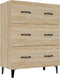 vidaXL - Dressoir - 69,5x34x90 - cm - bewerkt - hout - sonoma - eikenkleurig