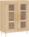 vidaXL - Dressoir - 69,5x34x90 - cm - bewerkt - hout - sonoma - eikenkleurig