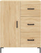vidaXL - Dressoir - 69,5x34x90 - cm - bewerkt - hout - sonoma - eikenkleurig
