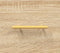 vidaXL - Dressoir - 69,5x34x90 - cm - bewerkt - hout - sonoma - eikenkleurig