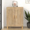 vidaXL - Dressoir - 69,5x34x90 - cm - bewerkt - hout - sonoma - eikenkleurig