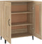 vidaXL - Dressoir - 69,5x34x90 - cm - bewerkt - hout - sonoma - eikenkleurig