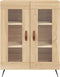 vidaXL - Dressoir - 69,5x34x90 - cm - bewerkt - hout - sonoma - eikenkleurig