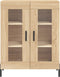 vidaXL - Dressoir - 69,5x34x90 - cm - bewerkt - hout - sonoma - eikenkleurig