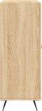 vidaXL - Dressoir - 69,5x34x90 - cm - bewerkt - hout - sonoma - eikenkleurig