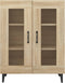 vidaXL - Dressoir - 69,5x34x90 - cm - bewerkt - hout - sonoma - eikenkleurig