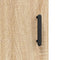 vidaXL - Dressoir - 69,5x34x90 - cm - bewerkt - hout - sonoma - eikenkleurig