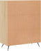 vidaXL - Dressoir - 69,5x34x90 - cm - bewerkt - hout - sonoma - eikenkleurig