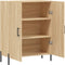 vidaXL - Dressoir - 69,5x34x90 - cm - bewerkt - hout - sonoma - eikenkleurig