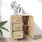 vidaXL - Dressoir - 69,5x34x90 - cm - bewerkt - hout - sonoma - eikenkleurig