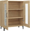 vidaXL - Dressoir - 69,5x34x90 - cm - bewerkt - hout - sonoma - eikenkleurig