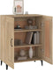 vidaXL - Dressoir - 69,5x34x90 - cm - bewerkt - hout - sonoma - eikenkleurig