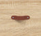 vidaXL - Dressoir - 69,5x34x90 - cm - bewerkt - hout - sonoma - eikenkleurig