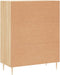 vidaXL - Dressoir - 69,5x34x90 - cm - bewerkt - hout - sonoma - eikenkleurig