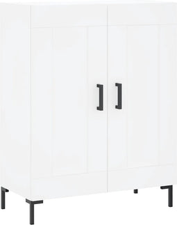 vidaXL - Dressoir - 69,5x34x90 - cm - bewerkt - hout - wit
