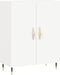 vidaXL - Dressoir - 69,5x34x90 - cm - bewerkt - hout - wit