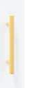vidaXL - Dressoir - 69,5x34x90 - cm - bewerkt - hout - wit