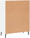vidaXL - Dressoir - 69,5x34x90 - cm - bewerkt - hout - wit