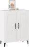 vidaXL - Dressoir - 69,5x34x90 - cm - bewerkt - hout - wit
