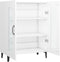 vidaXL - Dressoir - 69,5x34x90 - cm - bewerkt - hout - wit